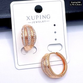 Сережки Xuping18К 20298 (1.5см)